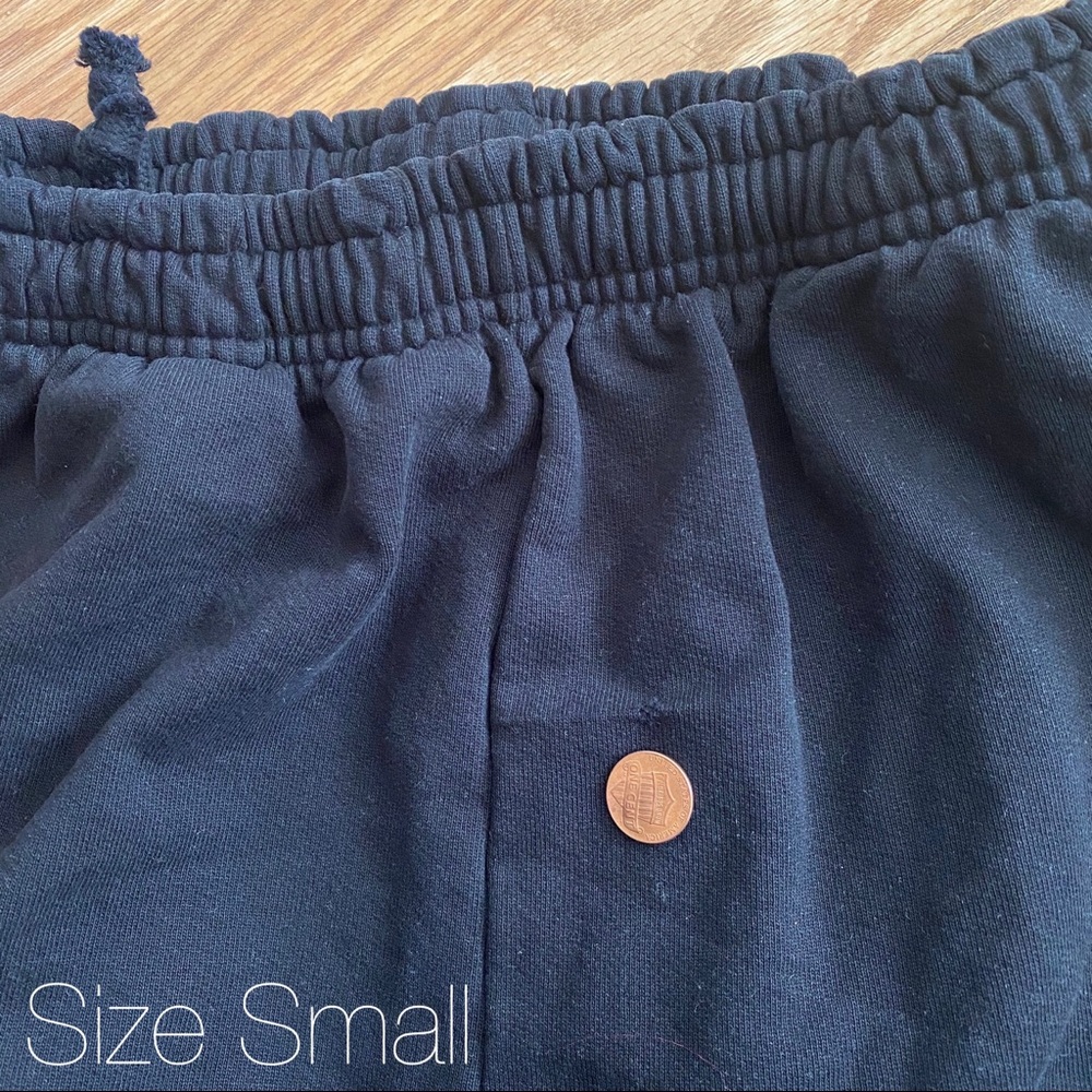 BOYS LIE CLASSIC V2 BLACK SWEATPANTS SZ SMALL - Picture 8 of 10